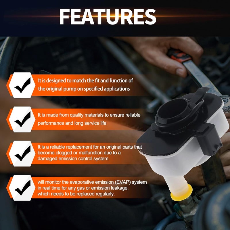OXCANO EVAP 310-219 Evaporative Emissions System Leak Detection Pump Compatible with Aspen Dodge Nitro Ram 1500 Pickup Fiat 500L Jeep Grand Cherokee Liberty Ram Promaster 1500 2500 - Image 3